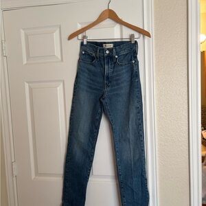 Madewell Straight Jean